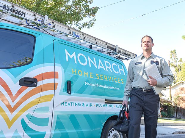 Monarch Home Services Van